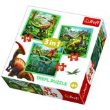 Trefl puzzle dinosauri, 3u1 (20,36,50) Cijene