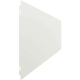  Rubovi za travnjak 30 kom Bijeli 20x103 cm Hladno valjani čelik | shoptok.hr