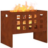  Kamin Smeđa 50 x 30 x 40 cm Čelik | shoptok.hr