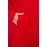 Kesi Red cape with loose hood | shoptok.hr