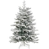  Umjetno božićno drvce sa šarkama i snijegom 120 cm | shoptok.hr