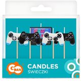  Set 5 sveč z motivom Gamer | Shoptok.si