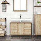 Ormarić za umivaonik s ladicama sonoma hrast 90x34,5x60 cm | shoptok.hr