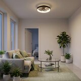 Brilagi LED plafonski ventilator (prigušiva) LED/34W/230V prečnik 50 cm crni + daljinski upravljač | Eponuda.com