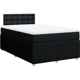 Maison Chic Box spring postelja - Vzmetna postelja z vzmetnico črna 120x190 cm blago SL17570, (21883985) | Shoptok.si