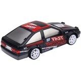 Rc Coupe Drift Car na daljinsko upravljanje s izmjenjivim kotačima Crni 1:24 | shoptok.hr