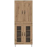  Kuhinjski ormarić Umjetnički hrast 69 5 x 34 x 180 cm Konstruirano drvo | shoptok.hr
