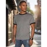 DStreet T-shirt męski basic szary | Shoptok.si