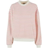 Urban Classics Sweater majica ecru/prljavo bijela / prljavo roza