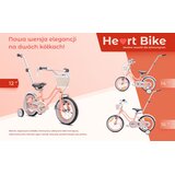  Dječji bicikl 12" Heart Bike boja breskve | shoptok.hr