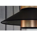  Duolla - Visilica na sajli RIO SHINY 1xE27/15W/230V, prečnik 45 cm, crna/bakrena | Eponuda.com