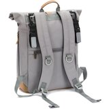 Fillikid torba/ruksak za mamu Rolltop Berlin, stone grey | shoptok.hr