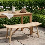  Vrtna klupa Prirodna 110 x 45 x 50 cm Bambus | shoptok.hr