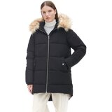 Cropp - Prošiveni kaput s kapuljačom - Crna | shoptok.hr