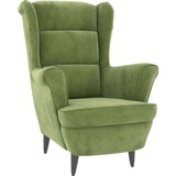 vidaXL naslanjač iz svetlo zelenega žameta | Shoptok.si