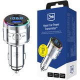 3mk HYPER AVTOODDAJALEC 48W QC PD PPS ZA AVTOMOBILE USB 1C1A SREBRN, (5000412517) Cene