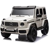 Ramiz Otroški avto Mercedes Benz G63 24V 4X200W AMG XXL BELA | Shoptok.si