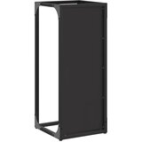  Stalak za drva crni 25x25x60 cm Hladno valjani čelik | shoptok.hr