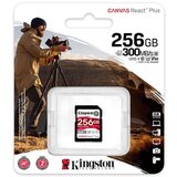 Kingston 256GB SD Canvas React Plus (SDXC Class 10 UHS-II U3) (SDR2/256GB) memorijska kartica | shoptok.hr