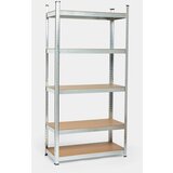 Vonhaus 5-stopenjski galvaniziran regal 1.8m | Shoptok.si