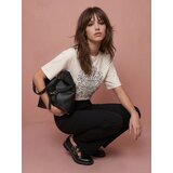 Sinsay Pamučna majica kratkih rukava s vezom | shoptok.hr
