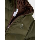 Sinsay Pamučna puffer jakna s kapuljačom i reflektirajućim detaljima | shoptok.hr