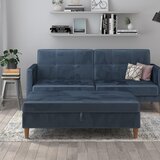 Støraa Plavi baršunast tabure Lilly – | shoptok.hr