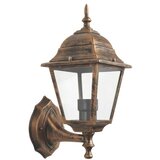 Arte ILLUMINA kvadratna zidna baštenska svetiljka E27, IP44, bronza Cene