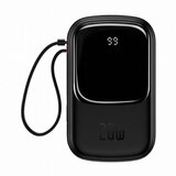 Baseus prenosna baterija 20.000 mah 20W črna powerbank PPQD060201 lightning | Shoptok.si