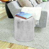 vidaXL Stolac/Bočni Stolić od Aluminija Srebrni | shoptok.hr