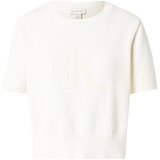 Calvin Klein Jeans Pulover volneno bela Cene