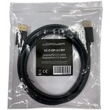 LC-Power kabl LC-C-DP-2.1-2M displayport (m) na display port (m) 2m black Cene