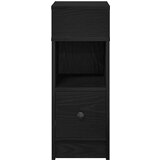 vidaXL Noćni ormarići 2 kom s ladicom crni 25x31x66 cm | shoptok.hr