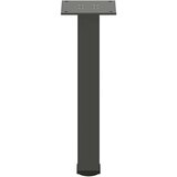 vidaXL Noge za mizo za kavo 4 kosi antracit 42-44 cm jeklo | Shoptok.si