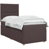  Boxspring krevet s madracem Tamno smeđa 80 x 200 cm Tkanina | shoptok.hr