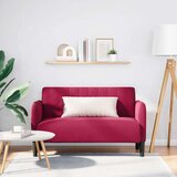  Dvosjed, sofa, vino crvena, 109 cm, baršun | shoptok.hr