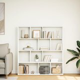 Ormarić za knjige bijeli 132x29x141,5 cm konstruirano drvo | Eponuda.com