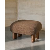 Kave Home Rjav tabure iz tkanine bouclé Nema – | Shoptok.si