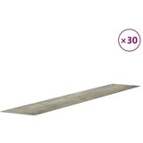  Zidne ploče s izgledom drva sive od PVC-a 4 12 m² | shoptok.hr