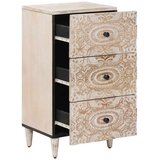  Kreveta s ladicama Bijelo 40 x 33 5 x 75 cm Čvrsto drvo manga - Bijelo | shoptok.hr