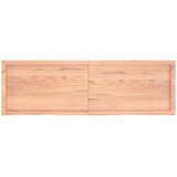  Zidna polica svjetlosmeđa 160x50x(2-4) cm obrađena hrastovina | Eponuda.com