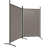 Sobna pregrada s 2 panela antracit 175 x 180 cm od tkanine | Eponuda.ba