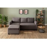 Atelier Del Sofa Ugaona sofa-krevet Kado Grey | ePonuda.com
