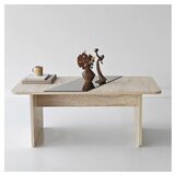 Hanah home sto za dnevnu sobu favorite bronzie travertine | Eponuda.com