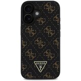 Guess Ohišje za Apple iPhone 16 Pattern 4G Triangle Ultra-Chic, Črna, (21730987) Cene
