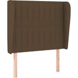  Krevet s oprugama i madracem tamnosmeđi 90 x 200 cm od tkanine | shoptok.hr