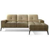 ELTAP Bež kotna sedežna garnitura (desni kot/z ležalnikom) Torrense – | Shoptok.si