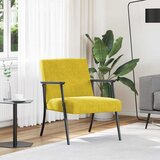  Fotelja Žuta 59 x 75 x 78 cm Baršun | shoptok.hr