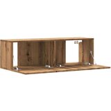 vidaXL Stenska TV omarica artisan hrast 100x30x30 cm inženirski les | Shoptok.si