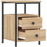 vidaXL Nočna omarica 2 kosa sonoma hrast 34x35,5x50 cm inženirski les | Shoptok.si